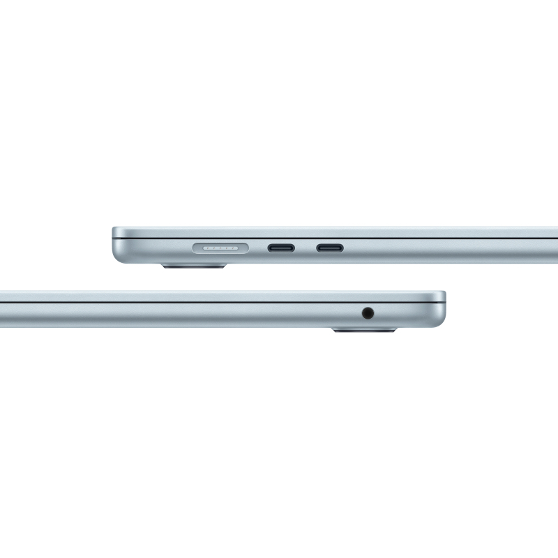 Apple MacBook Air 15" (M4, 10C CPU/10C GPU, 2025), 24 ГБ, 512 ГБ SSD, «небесно-голубой»